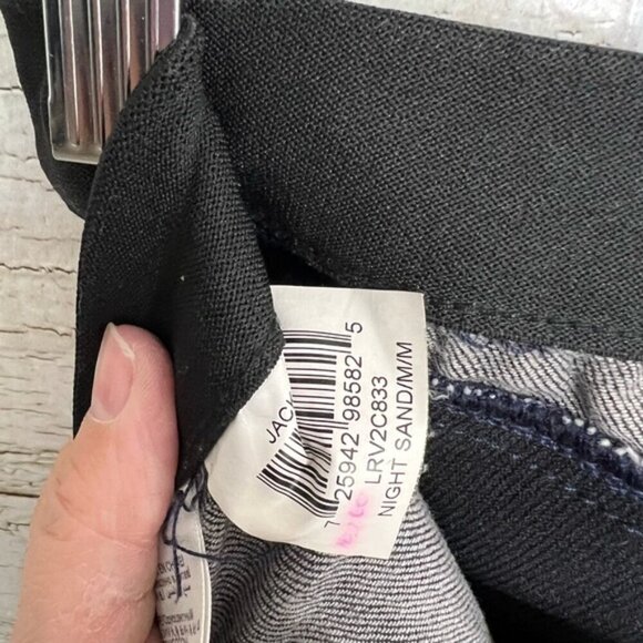 BCBGMaxazria Jackson Moto Leggings Night Sand size medium - Picture 10 of 11